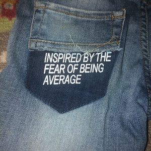 Zara Boys Denim Text Pocket Jeans